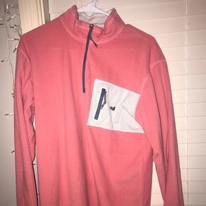 southern marsh half zip pink